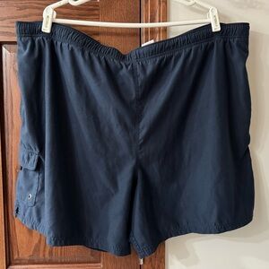 Mens Islander Xl Navy Blue Casual Shorts